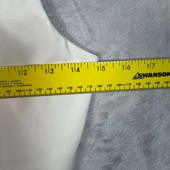 NWT‎ Girlfriend Collective Simone High Support Sports Bra XL Cream Recycled - Picture 7 of 8